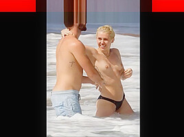 Mental Case Small Tits Celeb Miley Cyrus Fully Naked Compilation