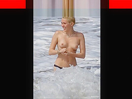 Mental Case Small Tits Celeb Miley Cyrus Fully Naked Compilation