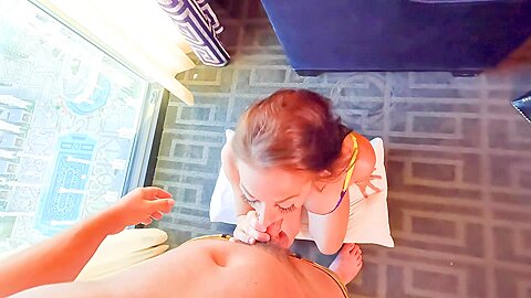Milf Deepthroats Thick Cock Takes Huge Facial