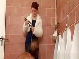 Mistress punishes