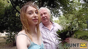 Model Entices Old Hubby Into Watching Her Being Fucked With Lana Bunny And David Perry
