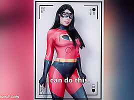 Molly Redwolf In The Incredibles  Violet Auditions For Porn Casting