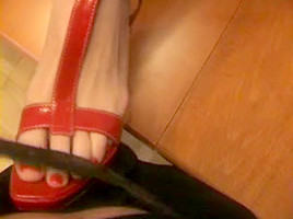 Monique aka blondie shoejob