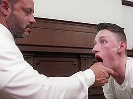 MormonBoyz – Religious Leader Rails A Skinny Boy Young Hol