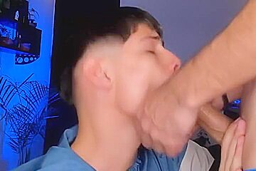 Mortgan And Dave Blowjob And Cum In The Face Boys Porn