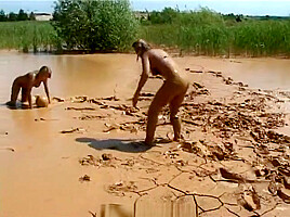 Mud soccer