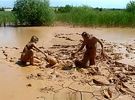 Mud soccer