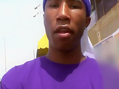 Muscle darksome homosexual fucked