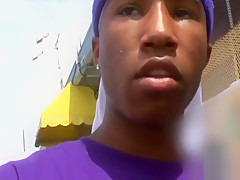 Muscle darksome homosexual fucked
