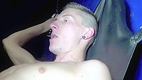 Muscle straight fucked in a sling by Gabriel - CrunchBoy