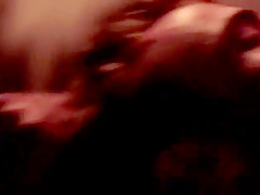 Muscly amateurs cum spray