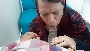 My Bosss Bitch Enters To Suck My Cock 1