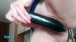 My Creamy Cunt Started Leaking From The Cucumber Fisting And Squirting 11 Min