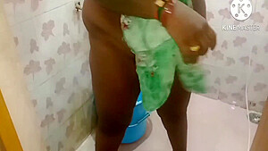 My Dear Desi Tamil Wife Beautiful Bathing Video Clear Audio 100