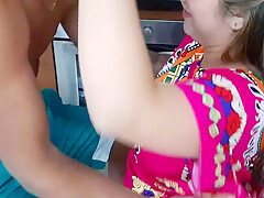 My Horny Stepsister Wants Me To Suck Her Pussy In The Kitchen