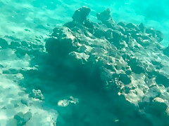 My Naked Diving On A Public Beach - Rate What I Can Do Underwater