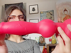 My Recommended Beginners Dildo (toybox Showcase 1) Bloopers In The Back!!