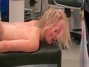 My Sexy Piercings Slave with fist up her ass