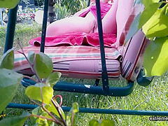 My Stepmother Doesnt Wear Panties In The Garden