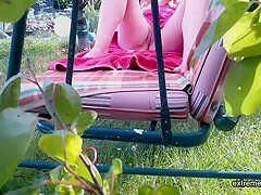 My Stepmother Doesnt Wear Panties In The Garden