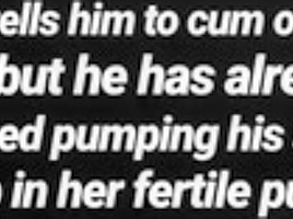 My ebony wife gets pregnant by a stranger (cuckold caption)