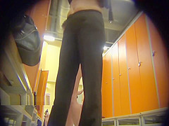 Naked girls in the locker room of the fitness club 0171