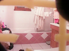 Naked milf in the bathroom