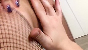 Nasty Henessy opens her pussy wide and makes herself cum