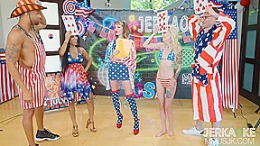 Naughty 4th Of July (p4pi) - Ember Snow And Kate Bloom