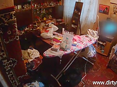 Naughty Russian Teeny Exposed In The Strangers Flat