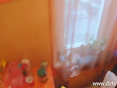 Naughty Russian Teeny Exposed In The Strangers Flat