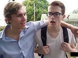 Nerdy Little Step Bro Gay Porn