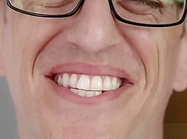 Nerdy assistant gets fucked by Casey Kisses