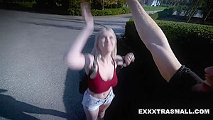 Nerdy teen 18+ With Big Boobs Seduces (old)school Bully