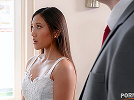 New Bride May Thai Offers All Holes To The Minister On Her Wedding Day GP2662 - AnalVids