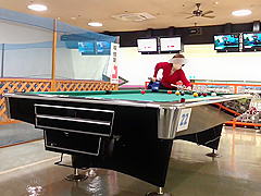 New Year Mini Skirt No Bra Billiards! Failure To Show Boobs