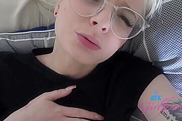 New girl Alice rides your dick and gets a creampie