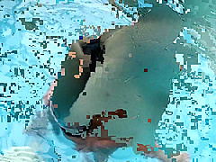 Nice Babe At The Pool