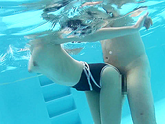 Nice Babe At The Pool