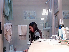 Nice teen 18+ Is Getting Ready For Shower