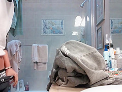 Nice teen 18+ Is Getting Ready For Shower