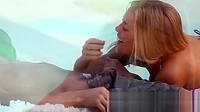 Nicole Aniston Xander Corvus - Young couple have some Poolsi