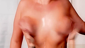 Nikki fingers her doubly dripping wet pussy
