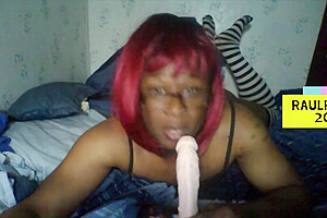 Non Binary Slut Has Some Fun Sucking And Fucking With Some New Toys