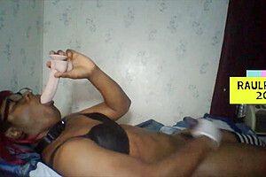 Non Binary Slut Has Some Fun Sucking And Fucking With Some New Toys