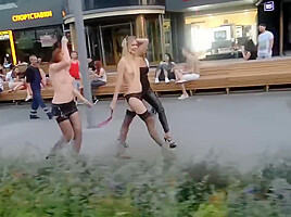 Nude Public Walk