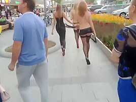 Nude Public Walk