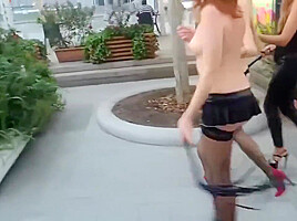 Nude Public Walk