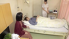 OF2305-Lustful horny nurse sucks patient's dick