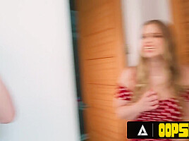 OOPSIE - Caught Cheating In A Glory Hole, Izzy Wilde Teams Up With Ariel Demure To DP A Cis Lesbian